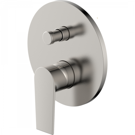 Vitruvius Rubicon Single lever concealed bath/shower mixer with concealed box Brushed Nickel